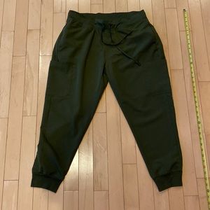 Olive Mandala Scrub Bottoms